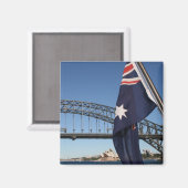 Sehenswürdigkeiten von Sydney Magnet (Vorderseite/Rückseite)