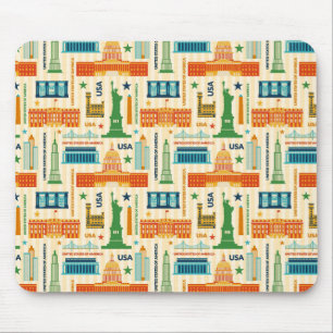 Sehenswürdigkeiten von USA Mousepad