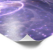 Seherin des Mondsteins – Galaxy Fantasy Poster (Ecke)