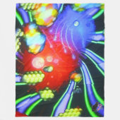 Sehkraft Fleecedecke (Vorderseite)