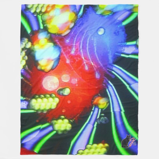 Sehkraft Fleecedecke (Vorderseite)