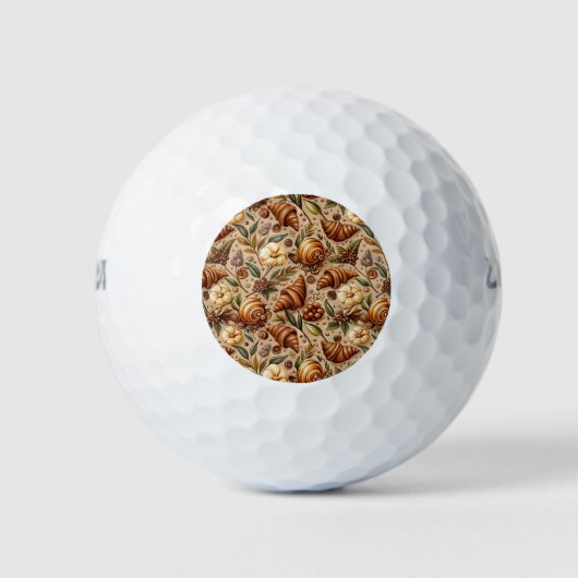 Sehnsucht nach Croissants Golfball (Vorderseite)