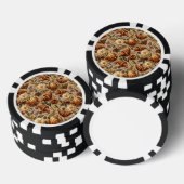 Sehnsucht nach Croissants Pokerchips (Stapel)