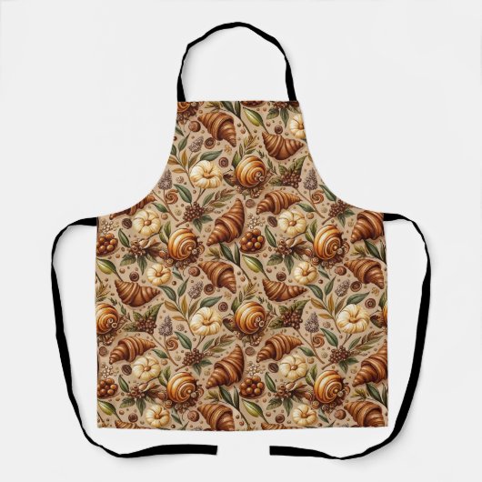 Sehnsucht nach Croissants Schürze (Vorderseite)