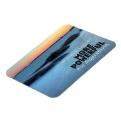 "Sehnsucht nach Erfolg" Motivation Affirmation Magnet (Linke Seite)