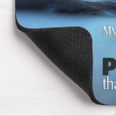 "Sehnsucht nach Erfolg" Motivation Affirmation Mousepad (Ecke)