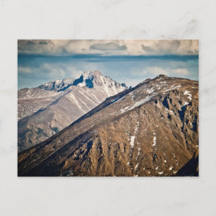 Sehnt sich Spitze, Rocky Mountain Nationalpark Postkarte