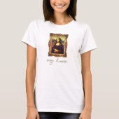 Sehr abschrecken Mona Lisa Renaissance Kunst T-Shirt (Vorderseite)