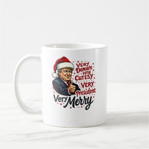 Sehr abschrecken sehr kutsch Sehr Präsident Weihna Kaffeetasse