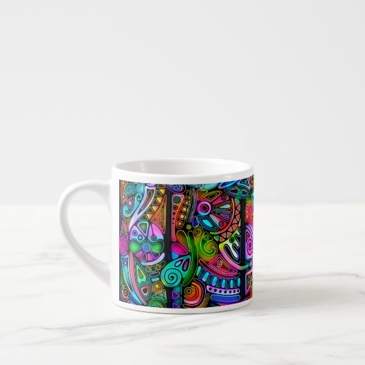 Sehr abstrakte Formen Art 10 Espressotasse (Links)