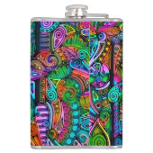 Sehr abstrakte Formen Art 10 Flachmann (Rückseite)