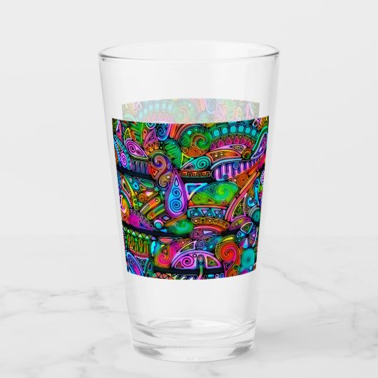 Sehr abstrakte Formen Art 10 Glas (Vorderseite)