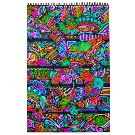Sehr abstrakte Formen Art 10 Kalender (Titelbild)