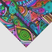 Sehr abstrakte Formen Art 10 Seidenpapier (Detail)