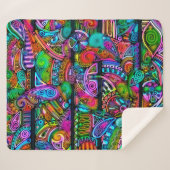 Sehr abstrakte Formen Art 10 Sherpadecke (Vorderseite (Horizontal))