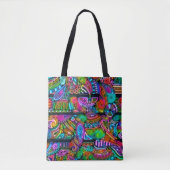Sehr abstrakte Formen Art 10 Tasche (Vorderseite)