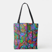 Sehr abstrakte Formen Art 10 Tasche (Rückseite)