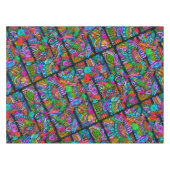 Sehr abstrakte Formen Art 10 Tischdecke (Vorderseite (Horizontal))