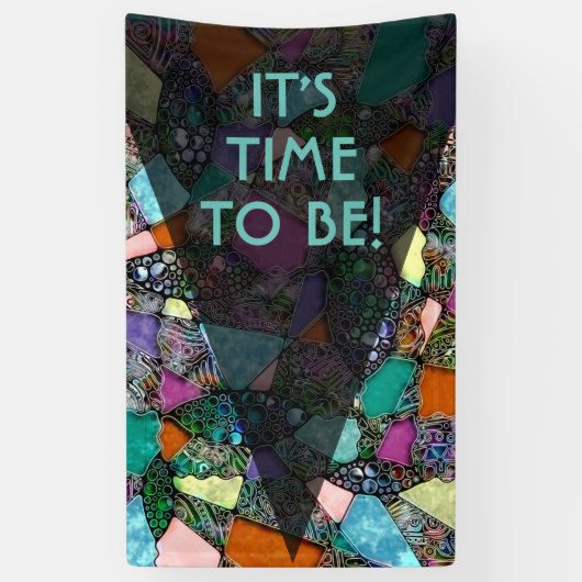 Sehr abstrakte Formen Art 11 Banner (Vertikal)