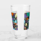 Sehr abstrakte Formen Art 11 Glas (Links)