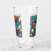Sehr abstrakte Formen Art 11 Glas (Rechts)