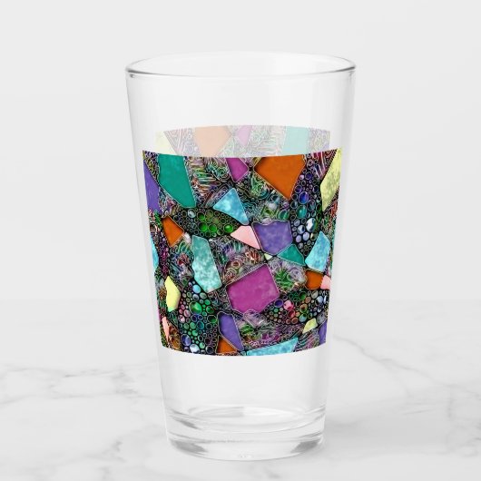 Sehr abstrakte Formen Art 11 Glas (Vorderseite)