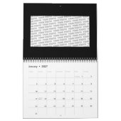 Sehr abstrakte Formen Art 11 Kalender (Jan 2027)