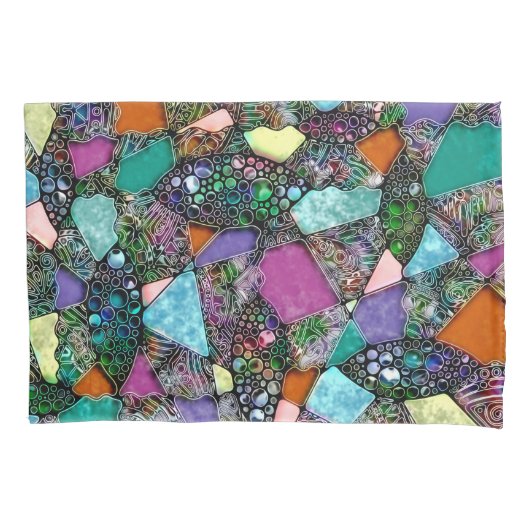 Sehr abstrakte Formen Art 11 Kissenbezug (Vorderseite)