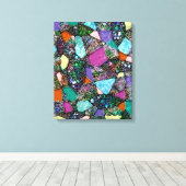 Sehr abstrakte Formen Art 11 Leinwanddruck (Insitu (Holzboden))