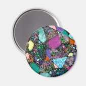 Sehr abstrakte Formen Art 11 Magnet (Vorderseite/Rückseite)