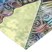 Sehr abstrakte Formen Art 11 Tischdecke (Schrägansicht)