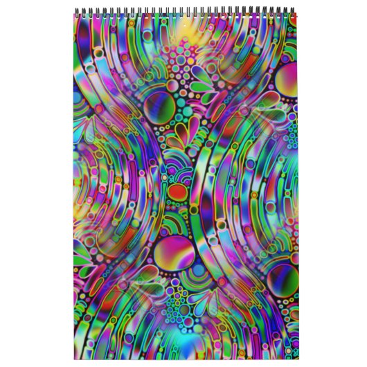 Sehr abstrakte Formen Art 1 Kalender (Titelbild)