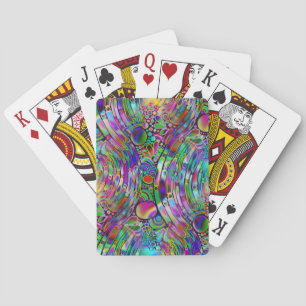 Sehr abstrakte Formen Art 1 Spielkarten