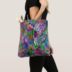 Sehr abstrakte Formen Art 1 Tasche