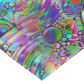 Sehr abstrakte Formen Art 1 Tischdecke (Schrägansicht)