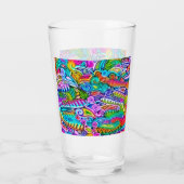 Sehr abstrakte Formen Art 9 Glas (Rückseite)
