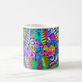 Sehr abstrakte Formen Art 9 Kaffeetasse (Mittel)