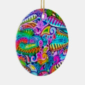 Sehr abstrakte Formen Art 9 Keramik Ornament (Rechts)