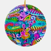 Sehr abstrakte Formen Art 9 Keramik Ornament (Hinten)