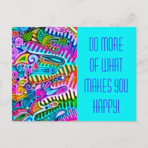 Sehr abstrakte Formen Art 9 Postkarte