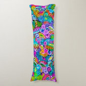 Sehr abstrakte Formen Art 9 Seitenschläferkissen (Vorderseite Vertikal)