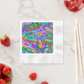 Sehr abstrakte Formen Art 9 Serviette (Beispiel)