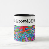 Sehr abstrakte Formen Art 9 Tasse (Zentrum)