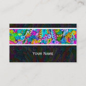 Sehr abstrakte Formen Art 9 Visitenkarte (Vorderseite)