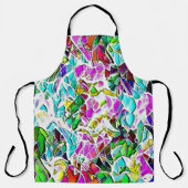 Sehr abstrakte Formen, die in Milcheintopf schwimm Schürze (Vorderseite)