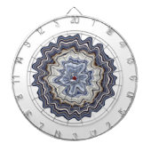 Sehr Abstraktes Muster Dartscheibe (vorne)