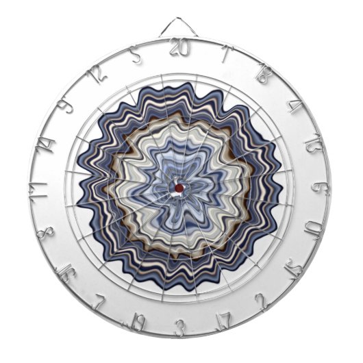 Sehr Abstraktes Muster Dartscheibe (vorne)