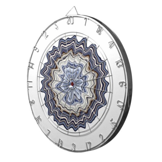 Sehr Abstraktes Muster Dartscheibe (Vorderseite rechts)