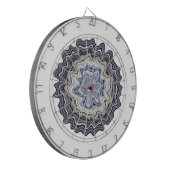 Sehr Abstraktes Muster Dartscheibe (Vorderseite Links)