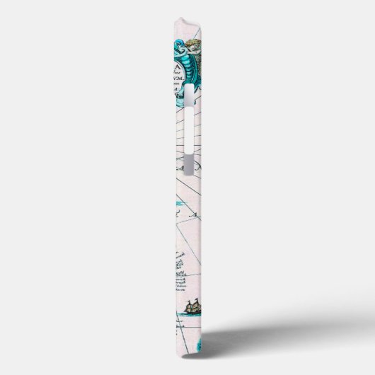 Sehr alte antike Karte von Britannien Case-Mate iPhone Hülle (Rückseite / Links)